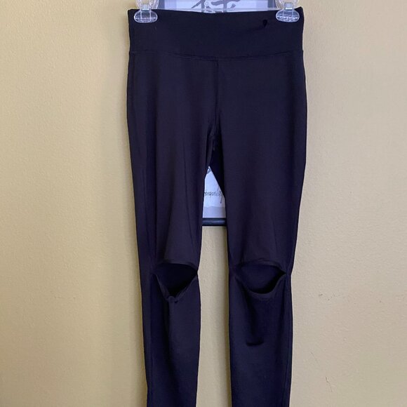 Danskin Workout Leggings with Knee Slits - Picture 2 of 3